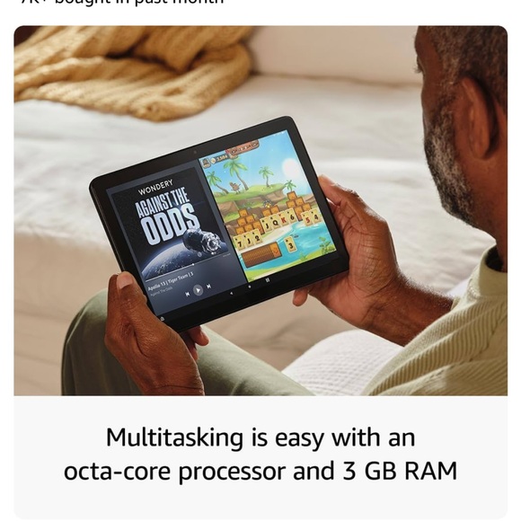 Amazon Fire HD 10 tablet (newest model) 10.1" vibrant Full HD screen BRAND NEW - Picture 4 of 11